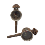 Pair of lanterns carriage 1900'