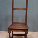 Base chair in solid chene