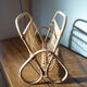 Rattan magazine holder