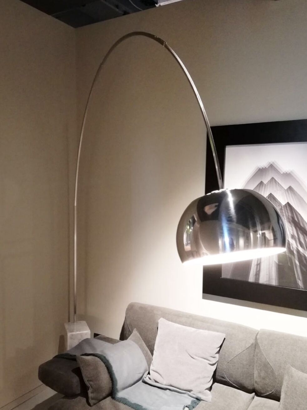 Arco lamppost by Achille Castiglioni for Flos
