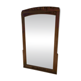 Art Deco wooden mirror