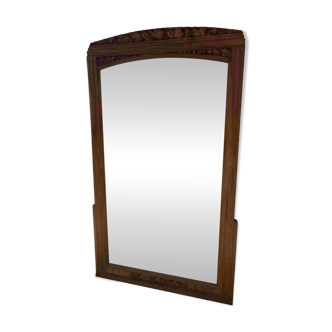 Art Deco wooden mirror