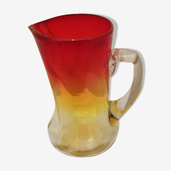 Carafe en verre vintage