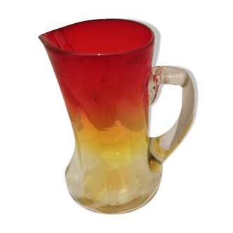 Carafe en verre vintage