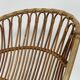 Fauteuil en rotin de Rohe Noordwolde, 1960, Pays-Bas