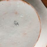 Two old plates (xixth?) malicorne