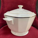 Soupière style Art Déco en porcelaine