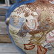 Japan vase satsuma enamelled pottery