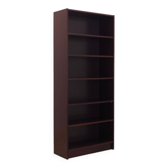 Mahogany bookcase, Danish design, 1970s, production: Denmark