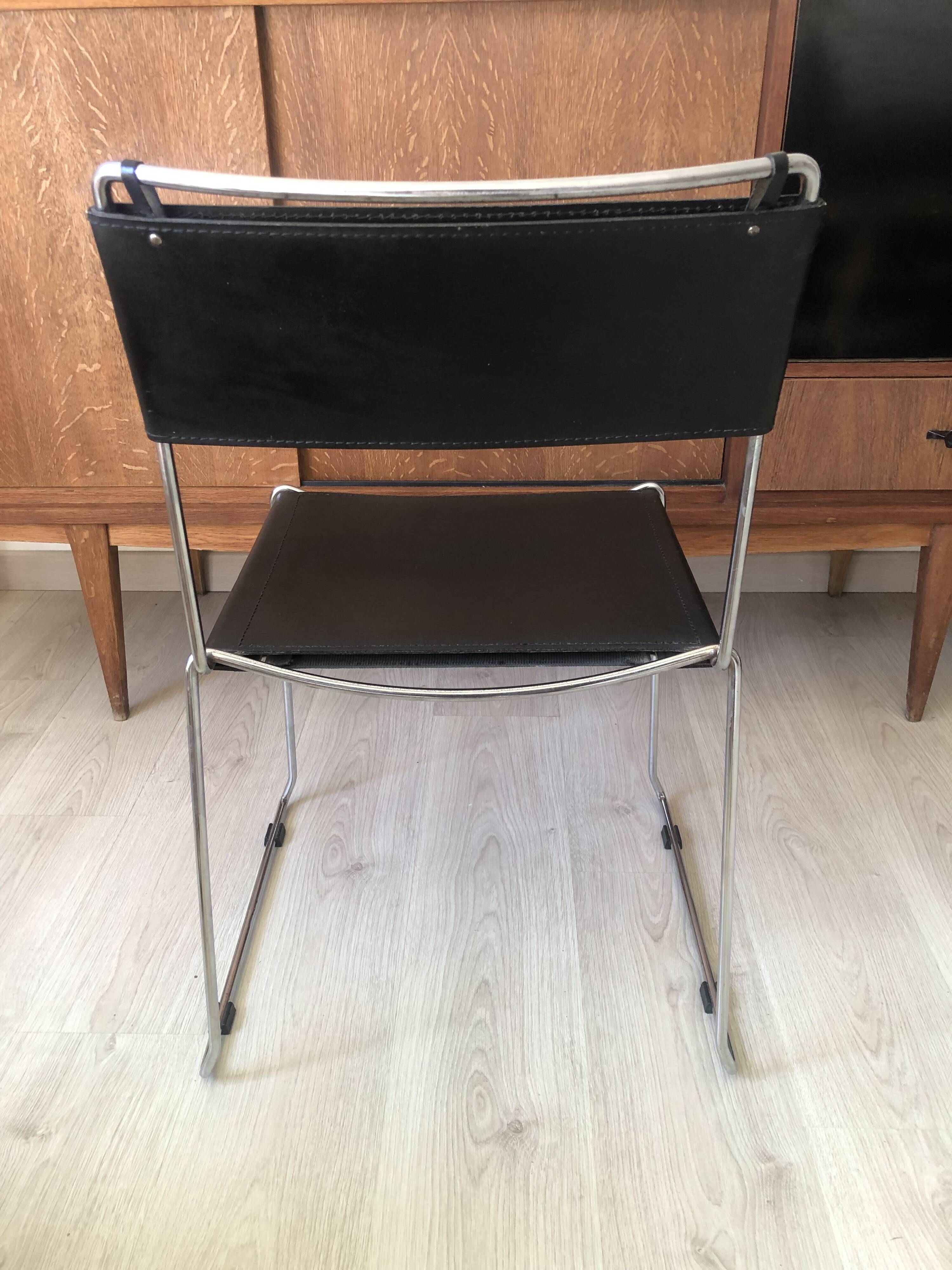 Giandomenico Belloti leather chair