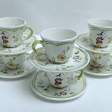 Longchamp Moustiers coffee cups