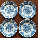 4 Ridgway "Windsor" English dessert plates