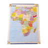 School wall poster Africa physical/political 140 cm x 97 cm brand soral