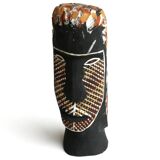 Aboriginal Tiwi head sculpture from Bede Tungutalum