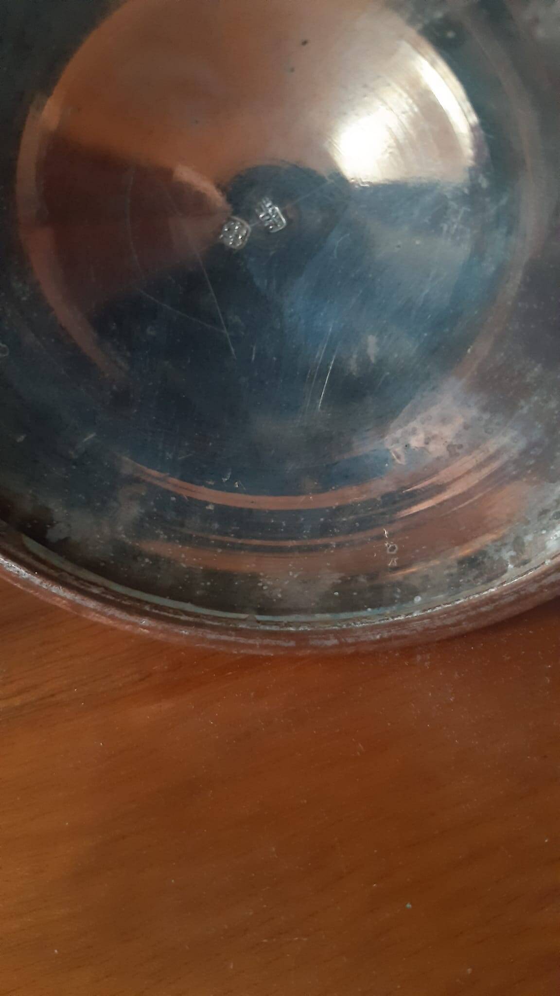 Set of two copper candlesticks from the early 20th century.