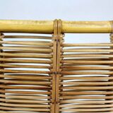 Mid-century rattan rocking chair, 1960s