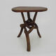 Coffee table, side table in Kola wood from the 1960s.