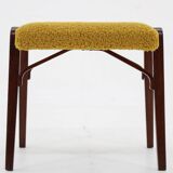 1960s Beech Restored Stool, Czechaolsovakia