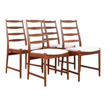 Chaises de salle à manger en teck danois par Torbjörn Afdal pour Vamo, années 1960, ensemble de 2