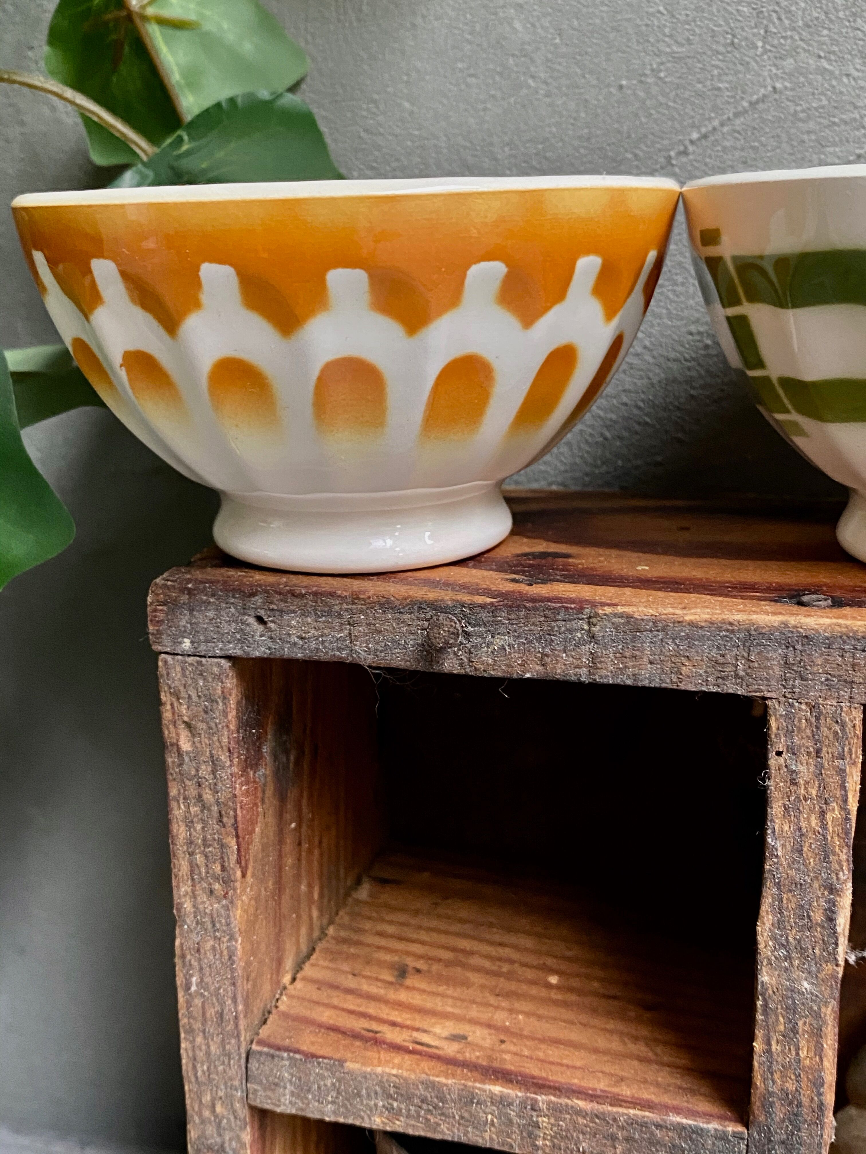 Pair of old bowls