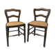 Pair of cane chairs
