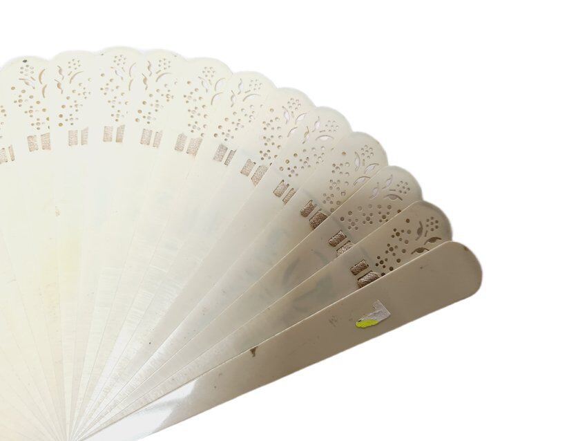 Art Nouveau celluloid fan, 1900s