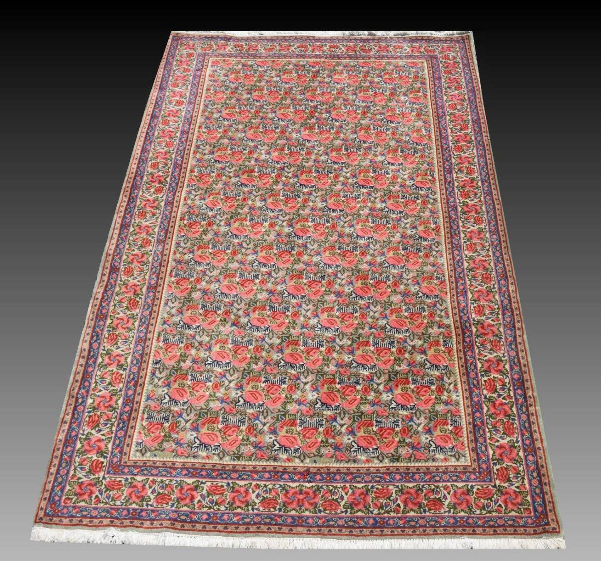Persian Oriental Carpet Iran BIDJAR - Size: 2.45 X 1.50 Metres - "Galerie Sardje"
