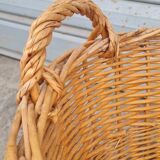 Vintage wicker basket