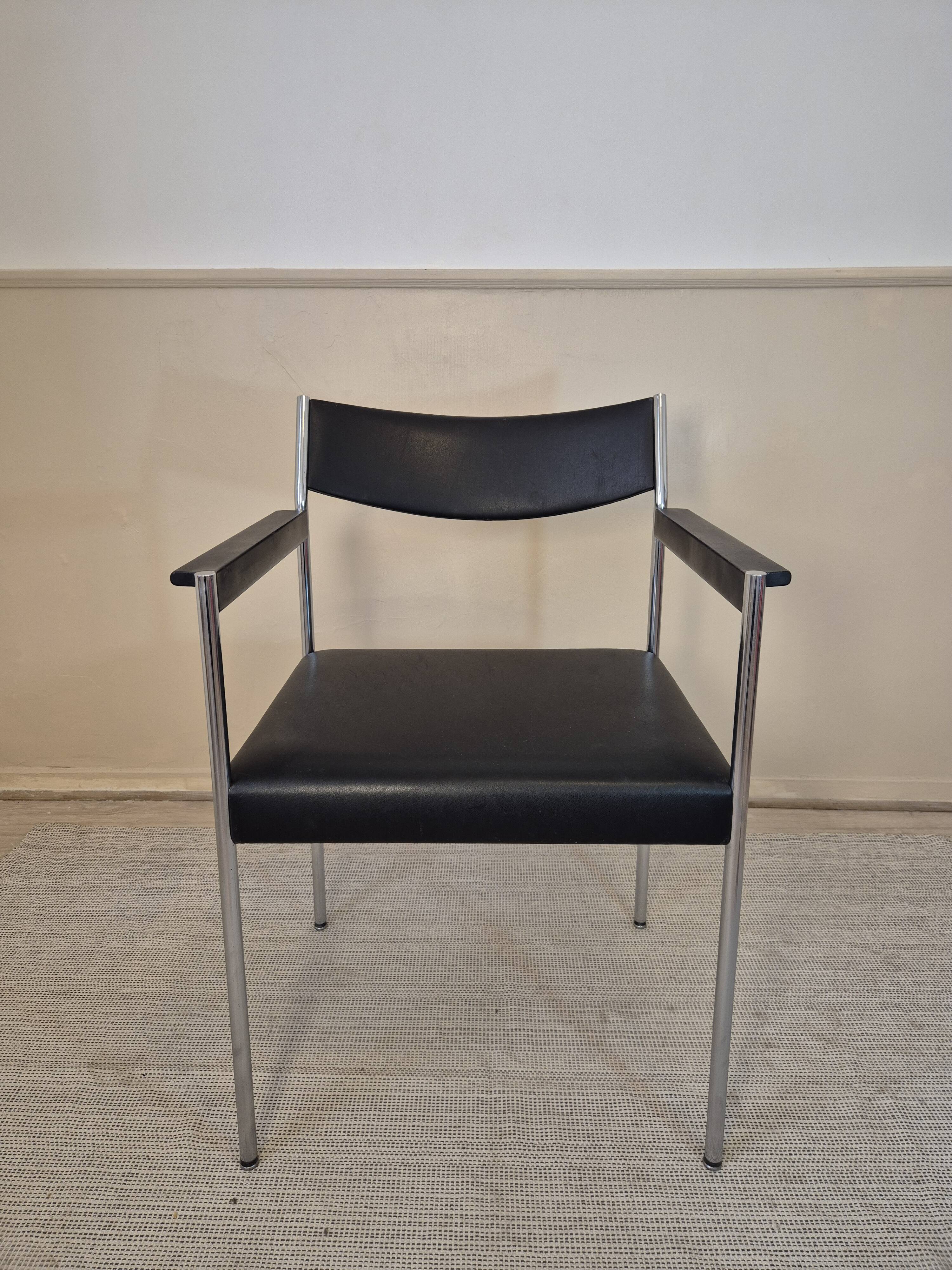 Modernist armchair by Eldef Bandixen for Kusch & Co — Circa 198