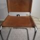 Paire de chaises b33 cuir patiné Marcel Breuer