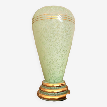 50s clichy glass vase