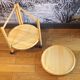Side table 2 trays 1980 Italy