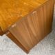 2 vintage 70s Scandinavian style bedside tables in honey oak.