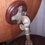Barber on a mahogany stand