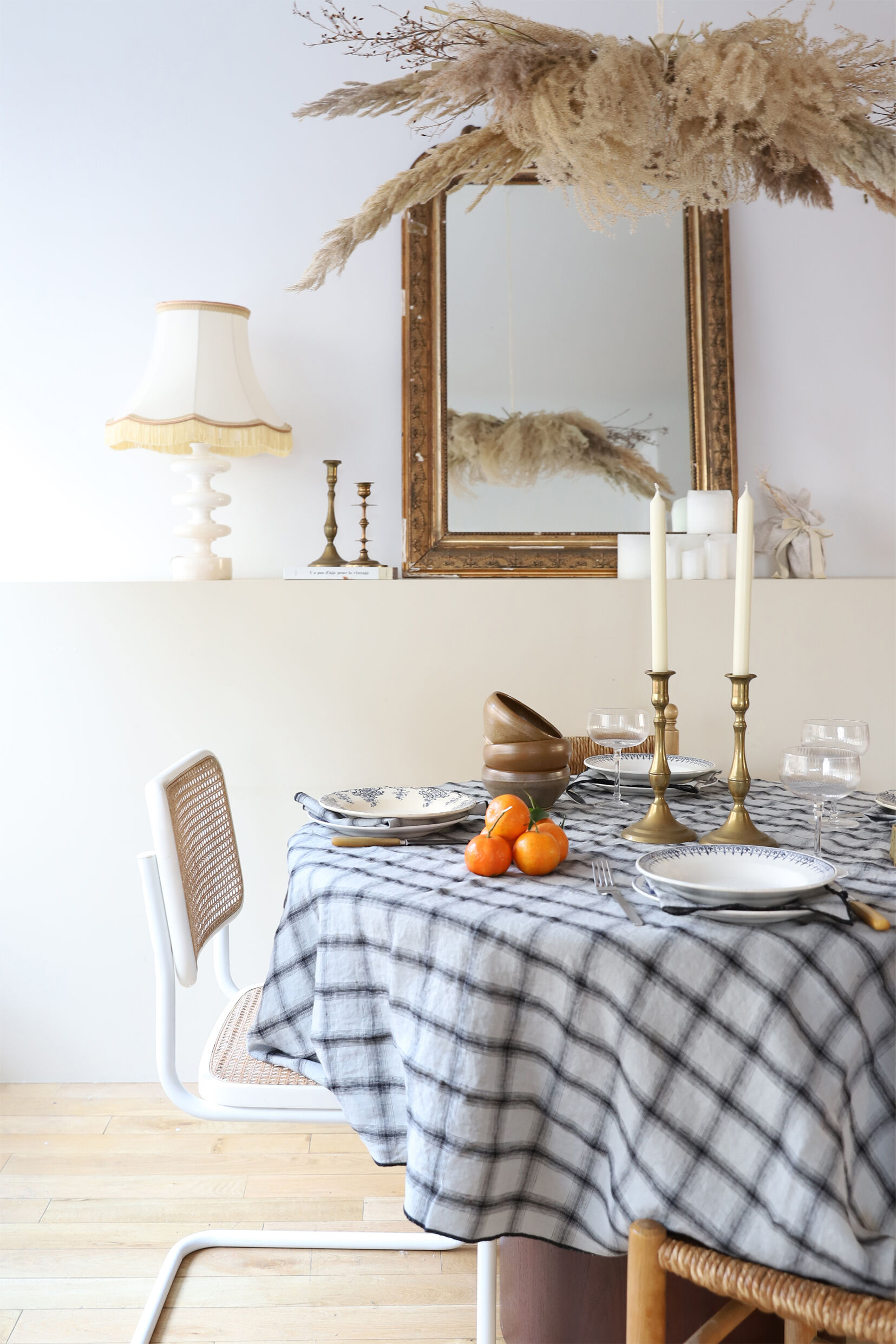 2 candle holders and 2 tea towels — All fire all flame #59