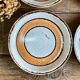 6 vintage Gien plates