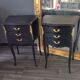 Pair of bedside louis XV style