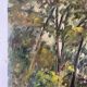 Oil on canvas "By the River", signed