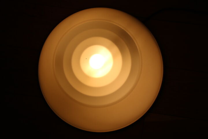 Holophane glass wall lamp/ceiling lamp