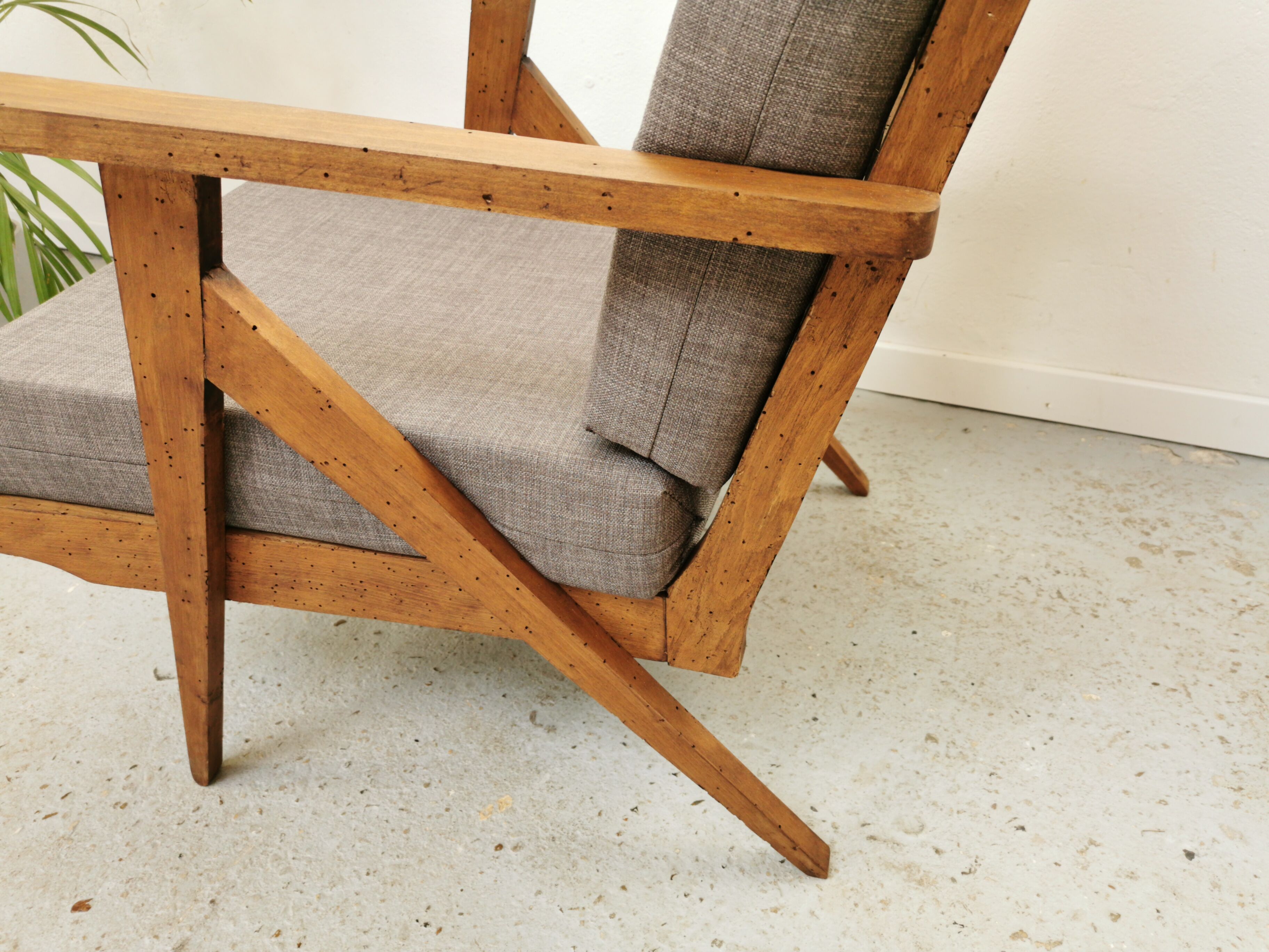 Modernist vintage armchair 1950