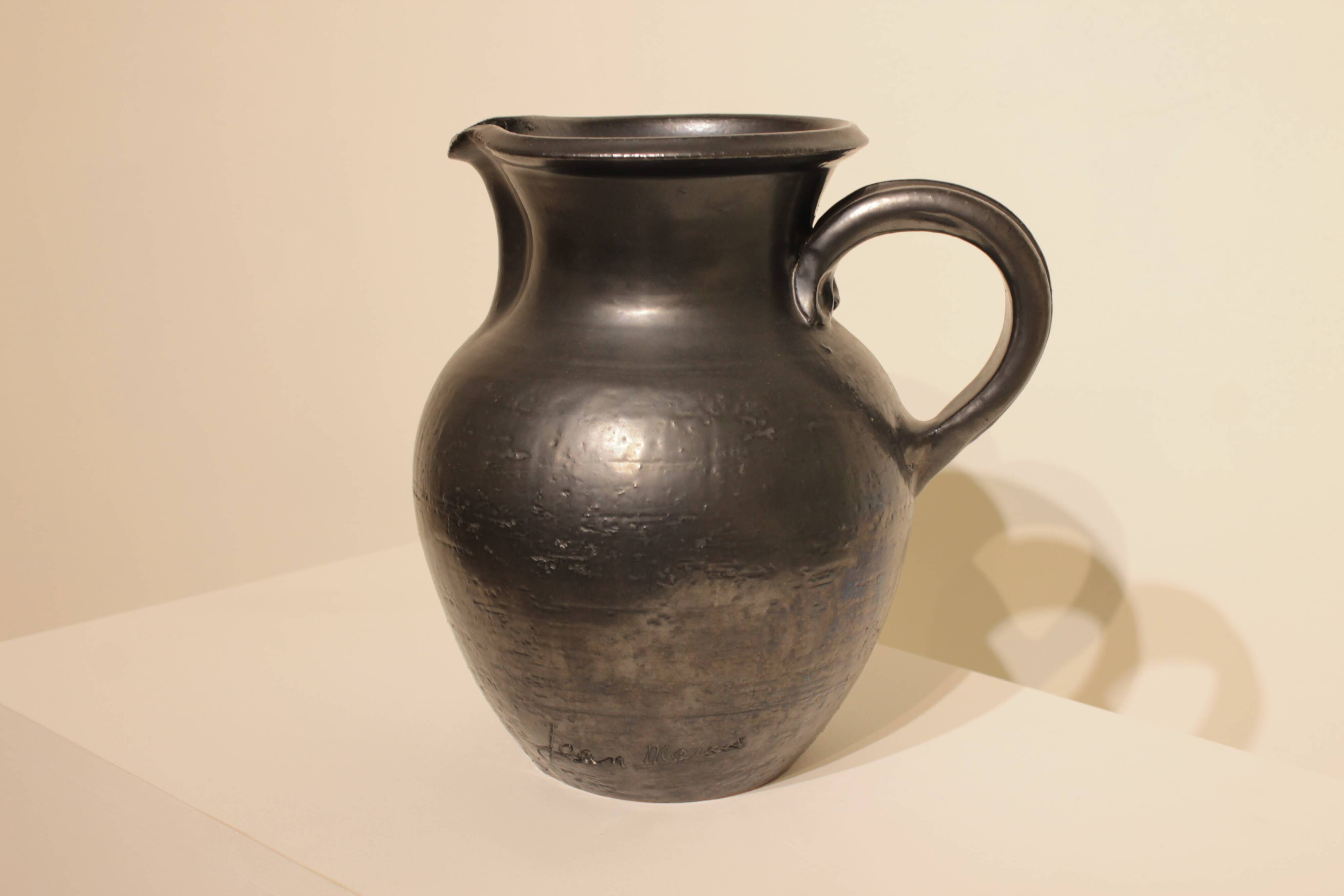 Important Jean Marais ceramic pitcher