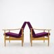 1960s Set of Two Armchairs, Czechoslovakia