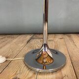 Chrome floor lamp 1970s Erco
