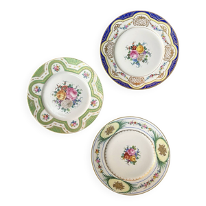 Assiettes en porcelaine