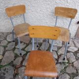 Standard height school chairs