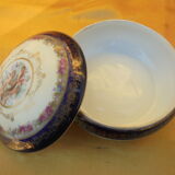 Jewelry box candy porcelain decoration cherubs