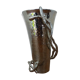 Vase en métal signé aram