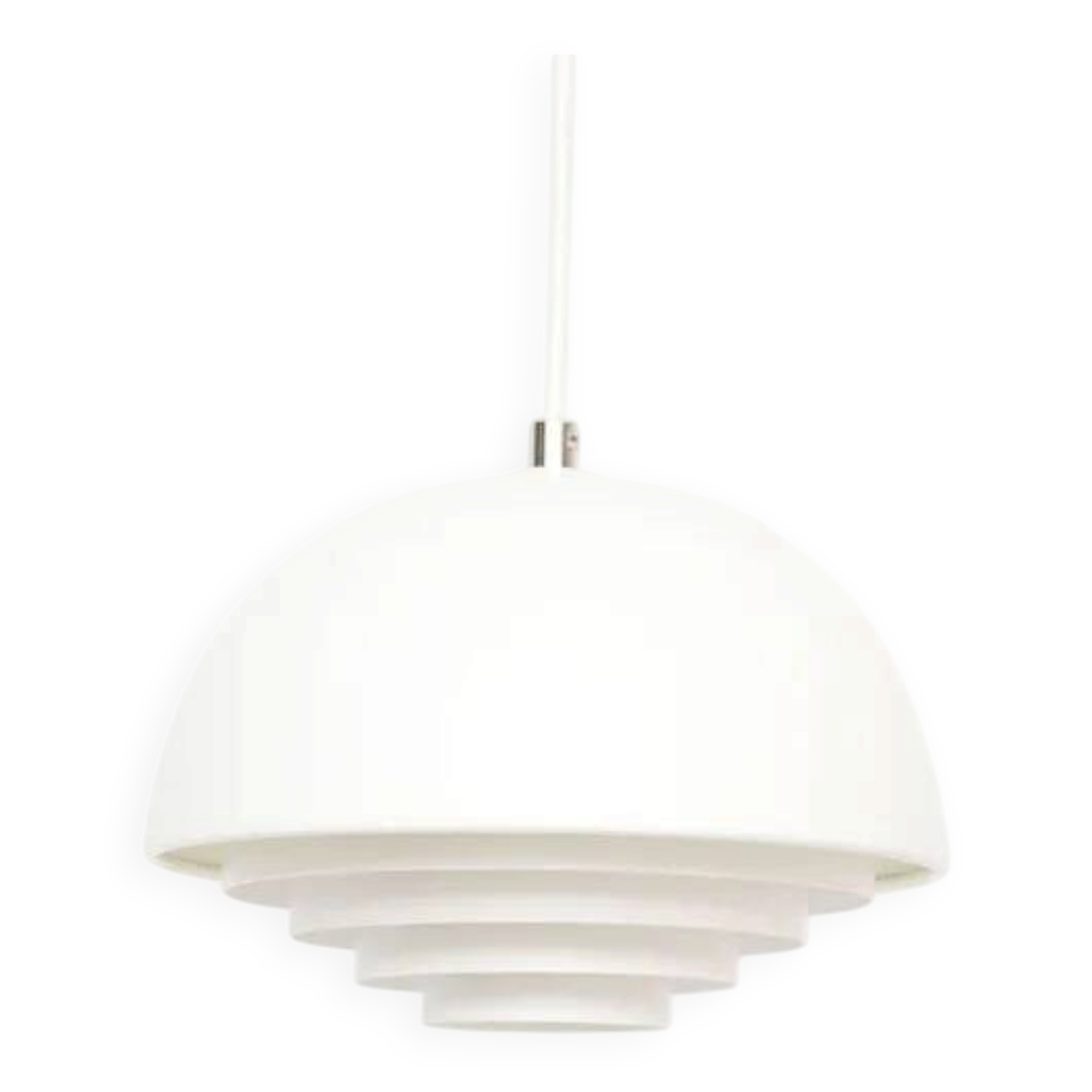 White Scandinavian lamp, 1990s