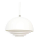 White Scandinavian lamp, 1990s