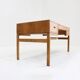 Vintage Danish teak desk by Arne Wahl Iversen 1950s